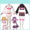 Beautifully Crafted 2.5d Temptation Cosplay Set With Anime-inspired Sweet Style