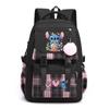 STITCH Unicorn Girls Backpack Korean Style School Bookbag Lightweight Water-Resistant for Students