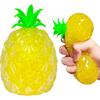 Pineapple Squishy Stress Balls Fruit Stress Squeeze Toys Squish Sugar Ball Squishy Toys, Ideal For Relax, Focus, Fun Gifts