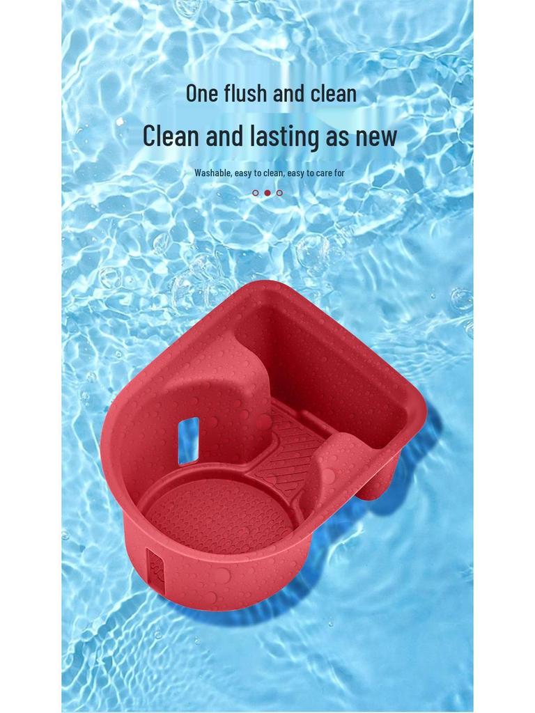 AITO M7/M8M9 3rd Row Cup Holder Silicone Pad - Anti-scratch Interior Accessory for 26 Models