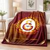 Galatasaray FC Printed Flannel Blanket Warm Comfort Bed Throw For Indoor Home Decoration