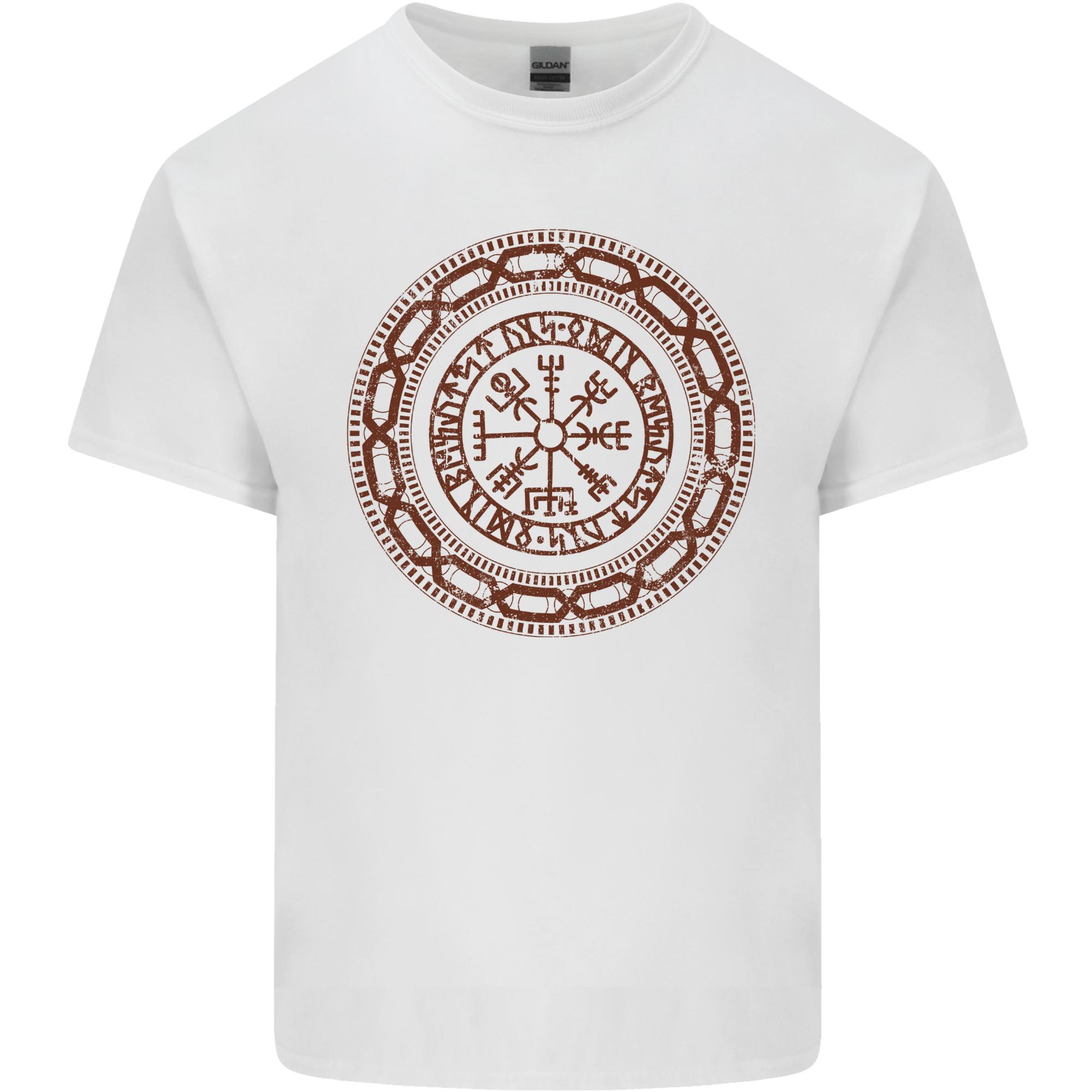 Viking Symbol Vegvisir Gym Unisexs Light Cotton TShirt S