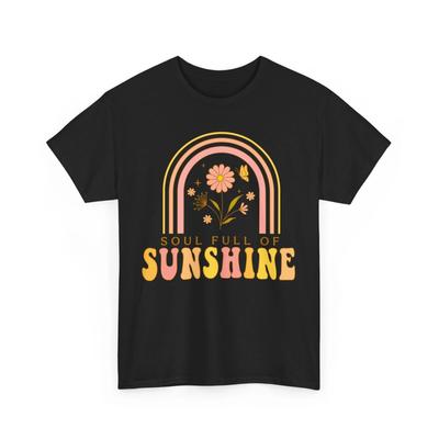 SOUL OF SUNSHINE T-shirt Tops Tees Unisex | Spring Days & Outdoor Nature Tee | Spring Vibes