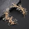Pearl Bridal Headwear Flower Flower Headbands Elegant Bride Wedding Tiaras  Bridal
