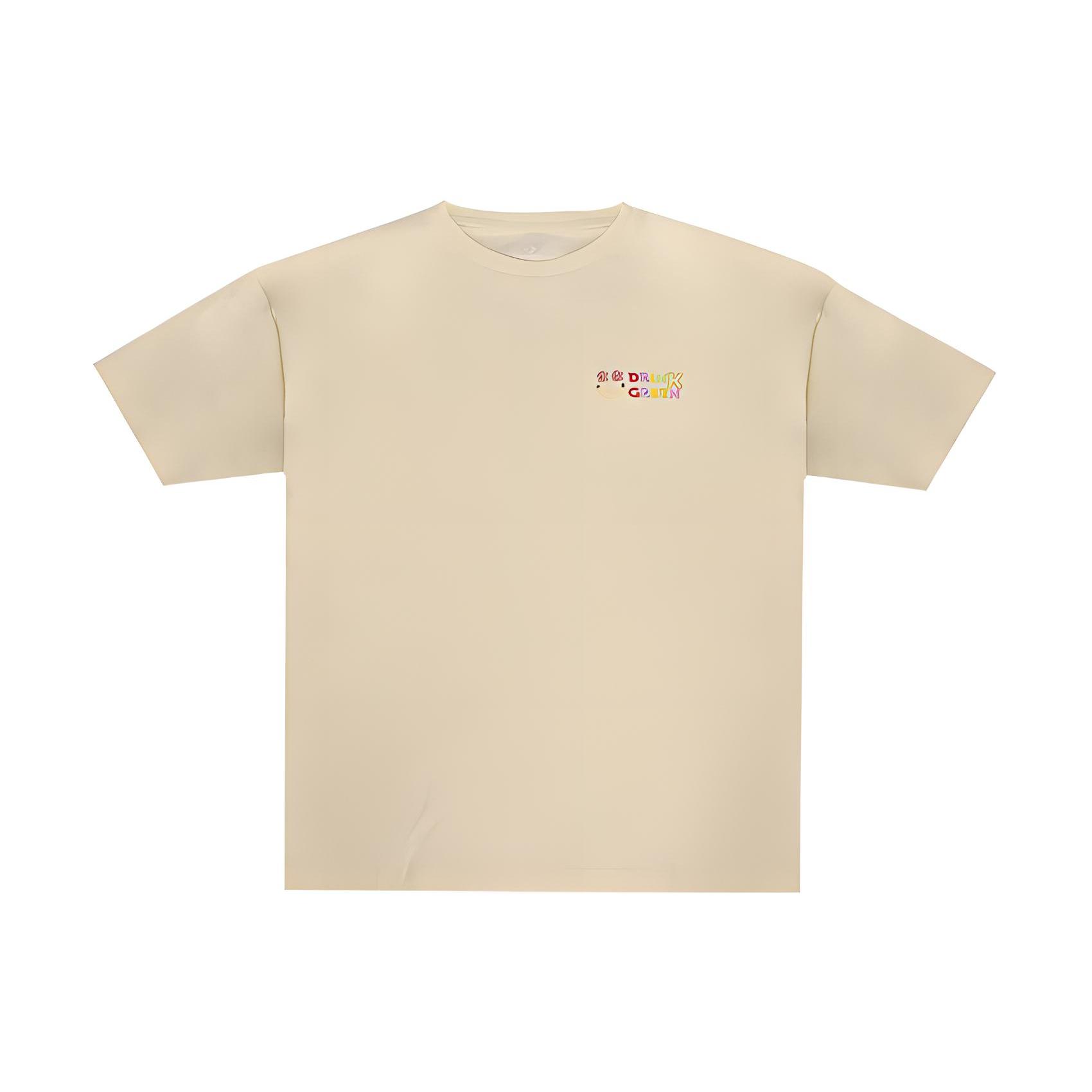 

Новая женская футболка Converse с рукавом «летучая мышь», экрю 10025866-A01 M