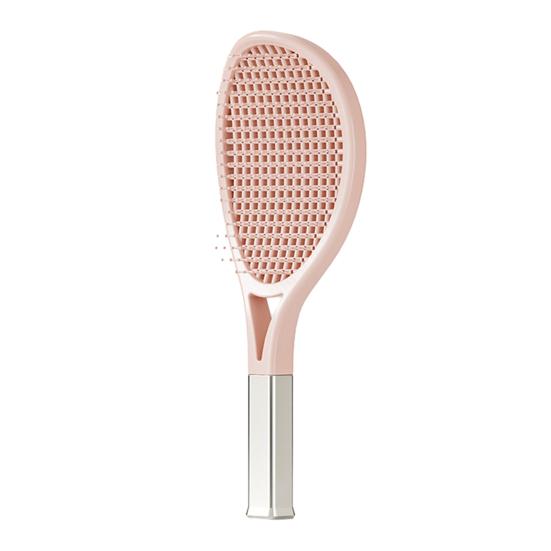 

Women Fluffy Hair Brush Scalp Massage Paddle Brush Anti-static Air Cushion Comb Home Salon Wed Dry Volumizing Hair Detangling Brush розовый