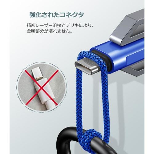 USB Type C Cable [3M/2pcs] Rapid Charging Type C Cable [60W Rapid Charging Compatible with PD & QC3.0] Type-C Cable High Speed Data Transfer USB C Cab