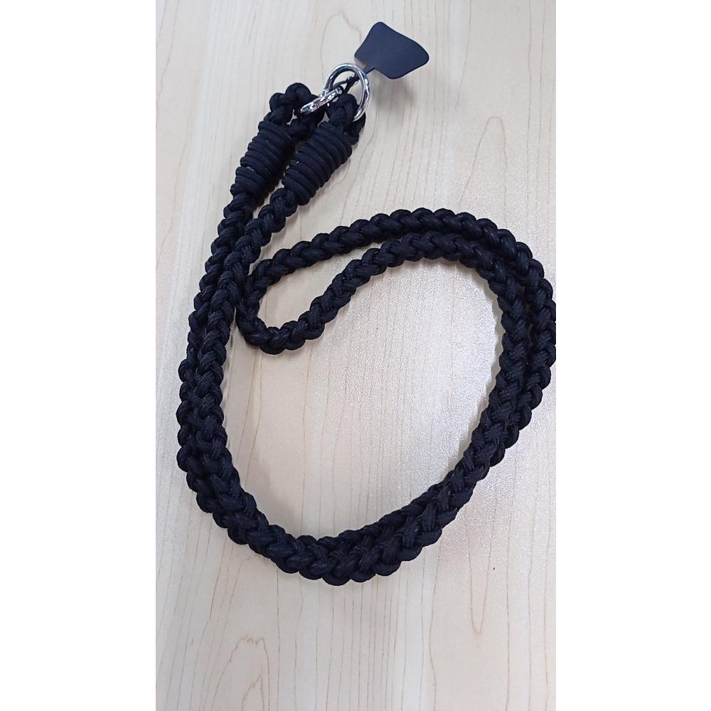 Colorful Lanyard Woven Rope Girls' Crossbody Shoulder Strap Anti-loss Sturdy Lanyard Keychain Four-strand Mobile Phone Lanyard
