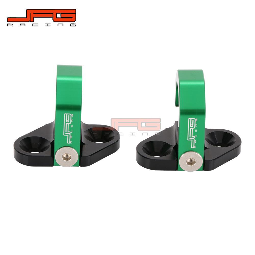 CNC Aluminum Oil Line Clamp for KX85/250, KLX250/650 Off-Road Motorcycles