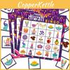 Diwali India In Festival Bingo Card Game Set With Stickers Call Cards Supplies