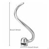 Stainless Steel Bread Hook FoodGrade Stand Mixer Kneading Rustproof Kitchen Appliance Part