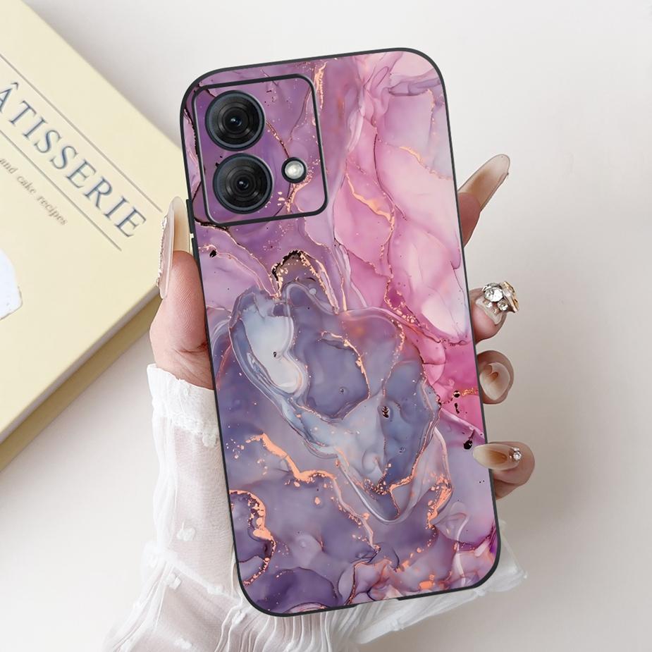 For Motorola Moto G54 5G Case XT2343-1 Luxury Candy Painted Cover Soft TPU Phone Case For Motorola G84 G 54 MotoG54 MotoG84 Bags