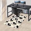 Mickey Mouse,Laughing,Pattern Office Carpet Soft Polyester Entrance Carpet Washable Non-slip Machine Washable Indoor Carpet Living Room Bedr