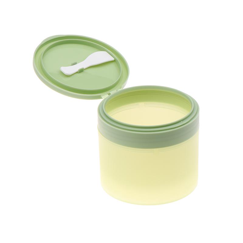 200G Plastik Krem Kavanozu Pp Yüz Kremi Kavanozu Doldurulabilir Losyon Krem Şişesi Kapaklı Geniş Ağızlı Diş Tozu Kutusu Kaşıklı