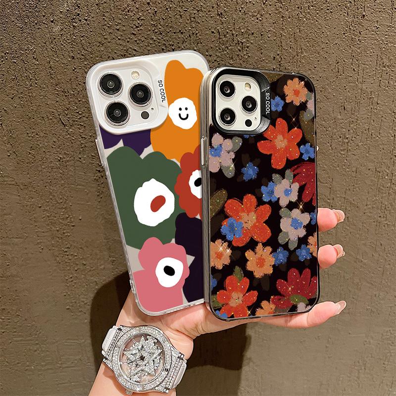 Silikonové pouzdro Pro Oppo Reno 4 5 6 8T 8Z 7Z 4F 5F Redmi Note 15 14 13 12 Samsung A06 A16 A26 A36 A56 Kryt DIY Malovaný Kreslený Nárazuvzdorný Bumper na Telefon