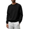 Men's Casual Loose Fit Crewneck Sweatshirt for Fall and Winter