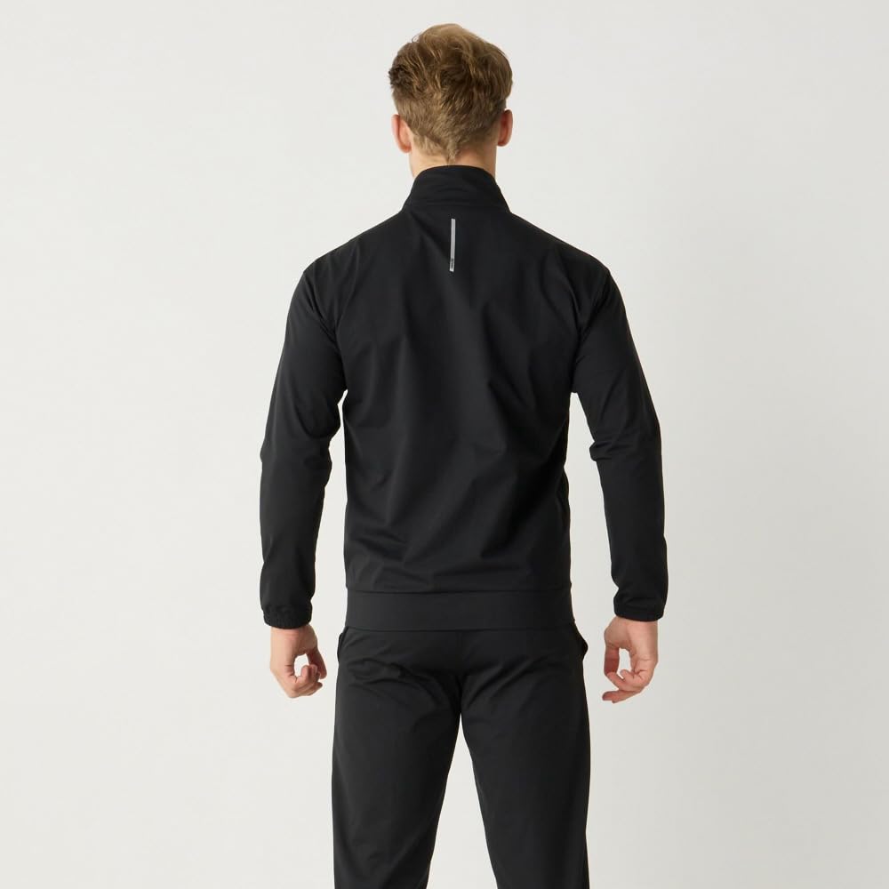 Mizuno Training Wear Stretch Knit XL High-Gauge Jacket, K2JECM20, Black,