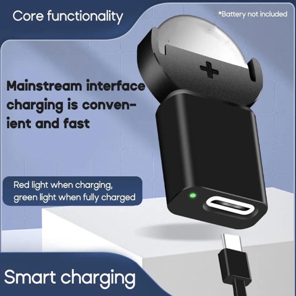 Type-c Lithium Coin Charger Widely Charges LIR2032, LIR1632and Other Batteries