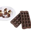 1Pcs Silicone Chocolate Mold Love Shell Star Lollipop Leaves Small Dinosaur Elliptical Robot Silicone Cake Mold Baking Equipment