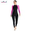 Womens 3MM Neoprene Wetsuit Long Sleeve One Piece Diving Snorkeling Surfing Warm