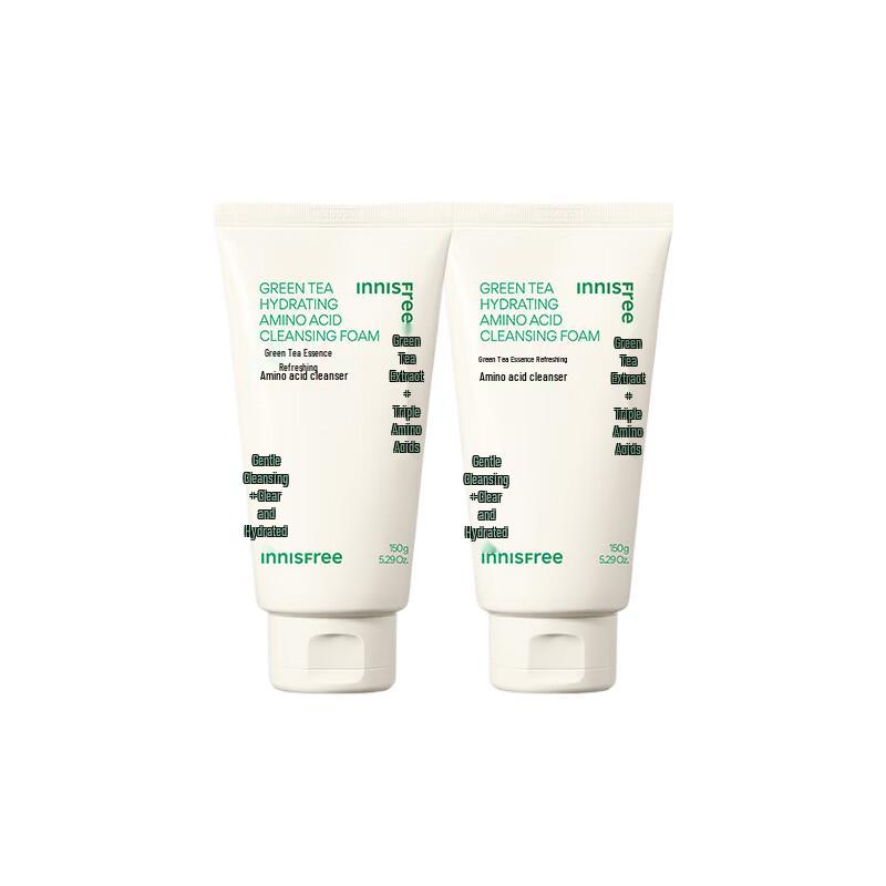 

Innisfree Green Tea Amino Acid Cleanser Duo