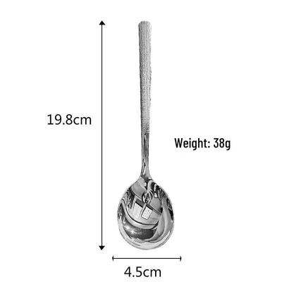 ZISIZ Stainless Steel Long Handle Spoon