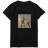 Banksy Girl Soldier Fashion Graphic T Shirts Cotton Short Sleeve TShirts Summer New Shirts And TShirts Mens Print T Shirt