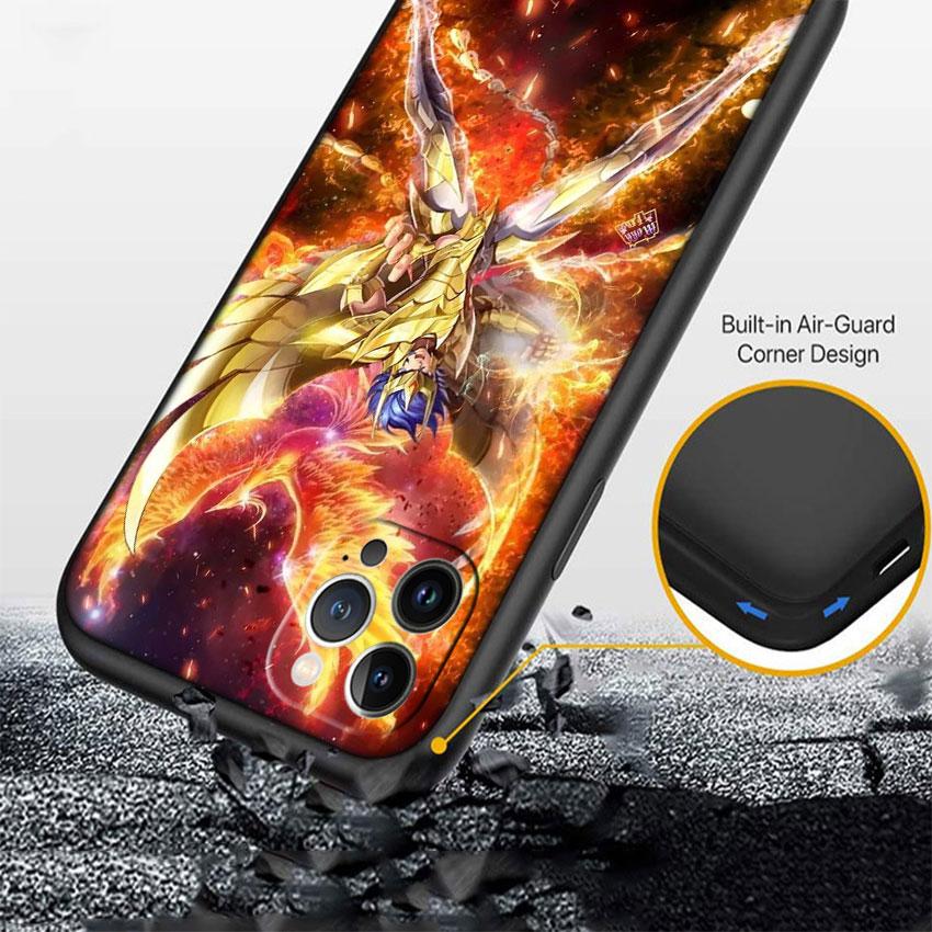 BF89 S-Saint S-Seiya Soft Shell Phone Case for Samsung Galaxy Note 10 20 S23 S24 S25 Ultra FE Plus Edge Lite A02S A35 A07 A17