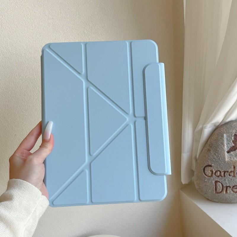 Slim Transparent Magnetic Folio Case IPad Air 8 11 Inch 2026 Model Shockproof Stand Support Anti-Scratch Acrylic Cover