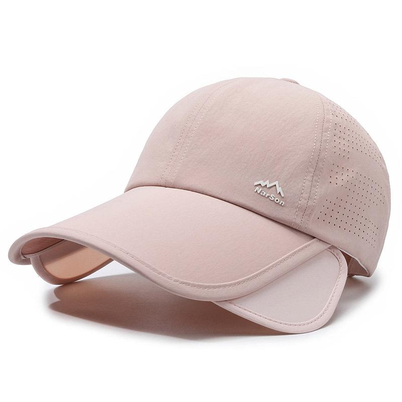 Letni kapelusz przeciwsłoneczny z chowanym rondem, damski, z powiększonym rondem, sportowy na świeżym powietrzu, męski, z daszkiem wędkarskim