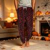 Herren Jogginghose mit Kordelzug und Taschen – Lässige Nachtwäsche Halloween-Print