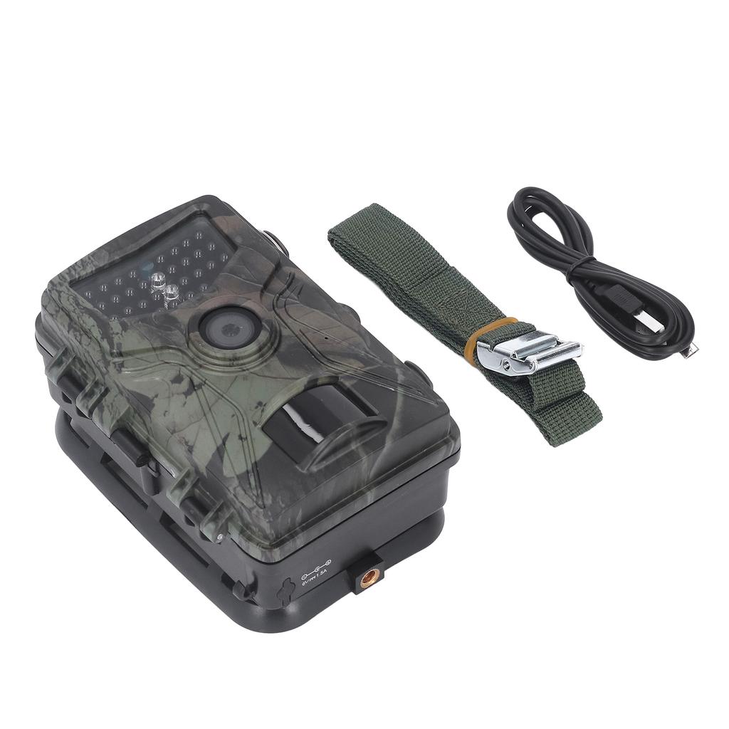 Infrared Night Vision Hunting Trail Camera 24MP HD Motion Activated Trail Camera for Security Monitoring