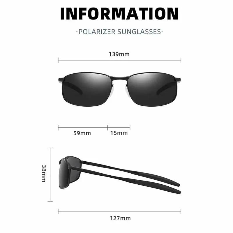 Metal Polarised Sunglasses Fashion Retro Small Frame Dazzling Colour Changing Sunglasses Driving Riding Windproof Mirror