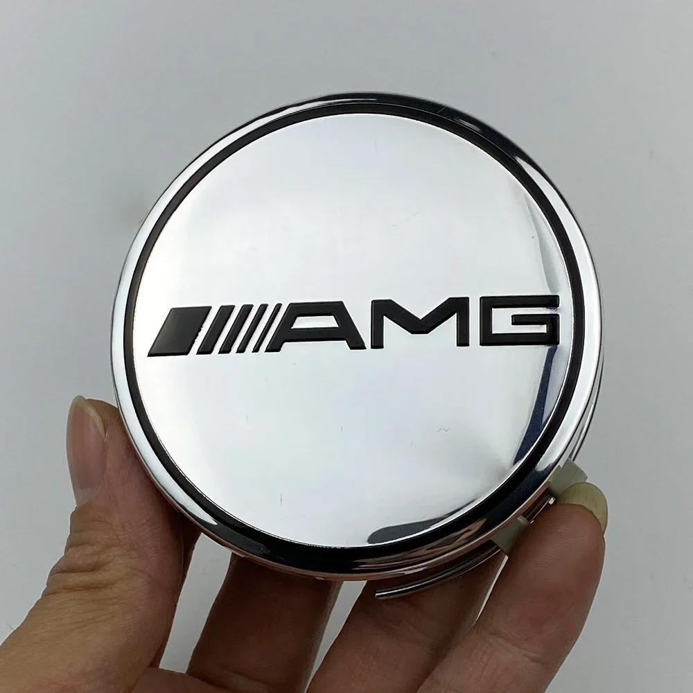 Car Sticker 75mm 4pcs Mercedes Benz Wheel Center Cap Hubcap for Mercedes AMG Apple Tree B W204 W211 W205 W212 W203 W213 W124 Car