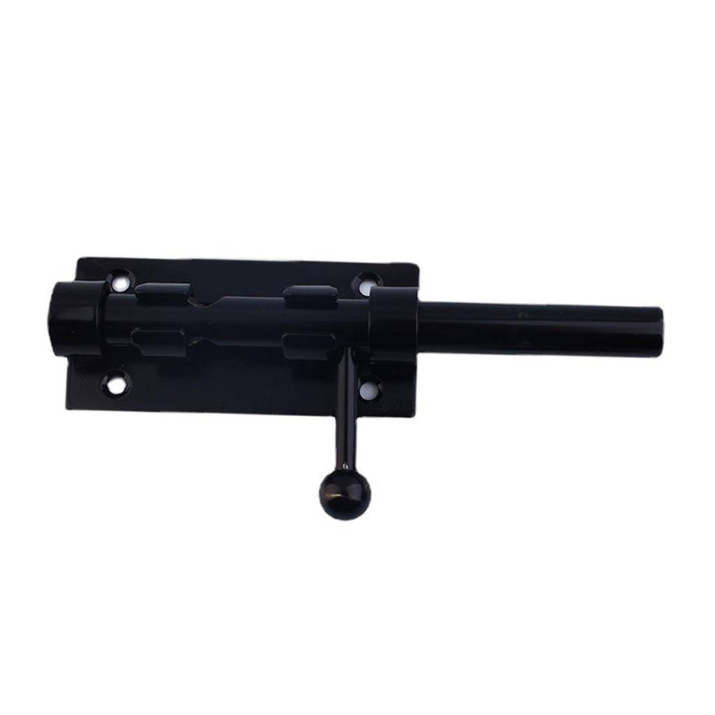 Stainless Steel Door Lock Solid Sliding Bolts Latches Hasp Bedroom Door Lock with Screws for Internal Door Enduring