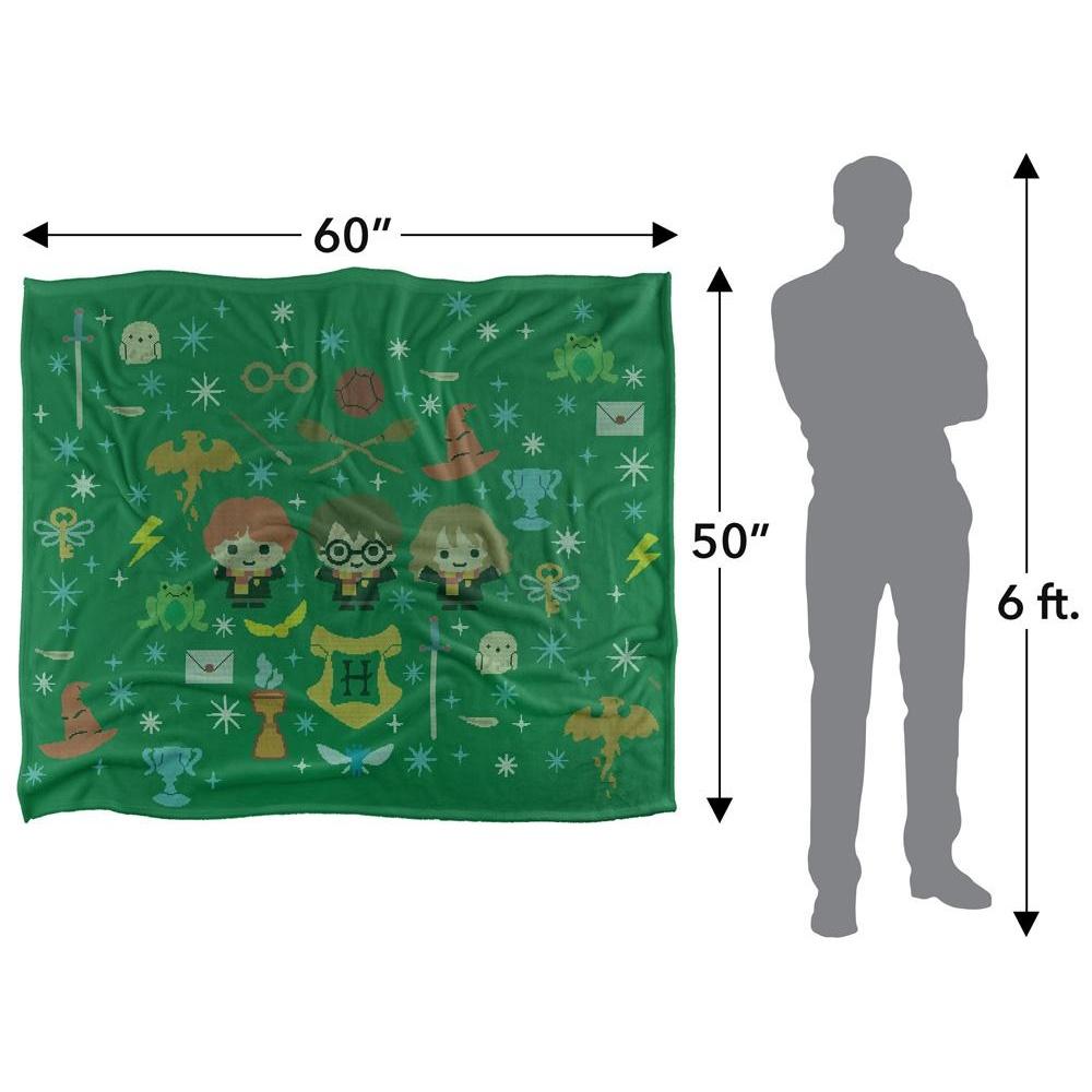 Harry Potter Chibi Icons Blanket