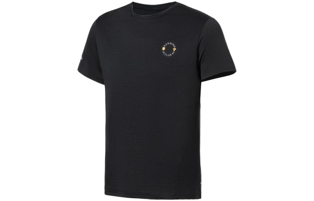 Men's Li-Ning Running Collection T-Shirts Men's Crew Neck Moderate Straight Fit