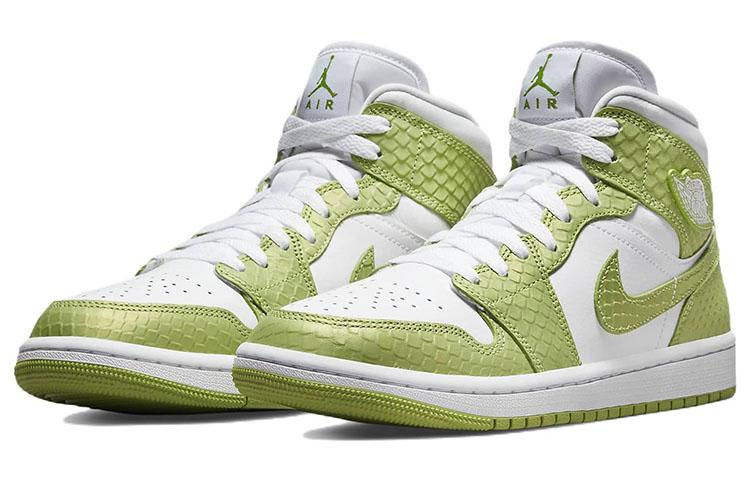 Air Jordan 1 Mid Se 'Green Python' Damen DV2959-113