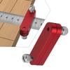 1pc Steel Ruler Positioning Block Stop Carpentry Scriber Line Marking Gauge For Ruler Woodworking Scriber Measuring Tool