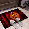 Football United F.C Pattern Rug, Indoor/Outdoor Mat, for Picnic, Gameroom, Bedroom, Office, Living Room, Home Decor Carpet, Birthday Gift