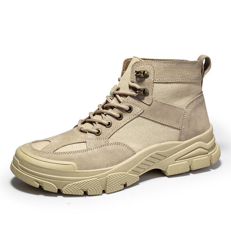 Four Seasons New Cross -Border Foreign Trade Outdoor Hiking Shoes High Top Men 'S Boots Casual Martin Boots