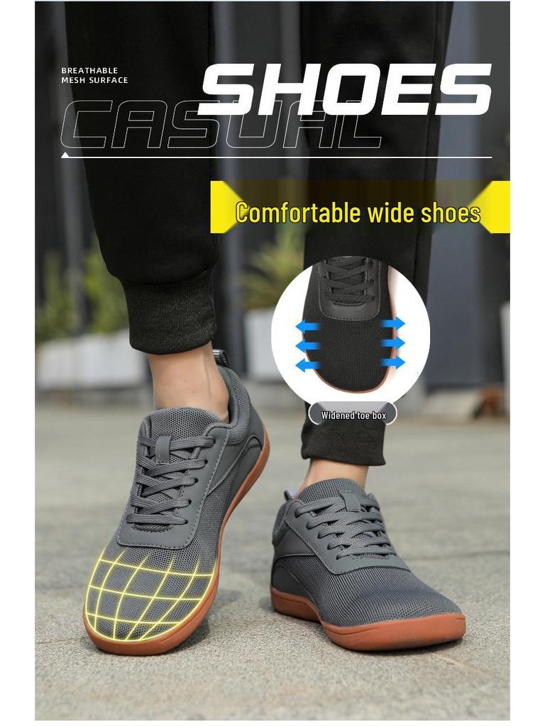 2024 Men's & Women's Wide Toe Barefoot Shoes – Four Seasons Casual Hiking & Driving