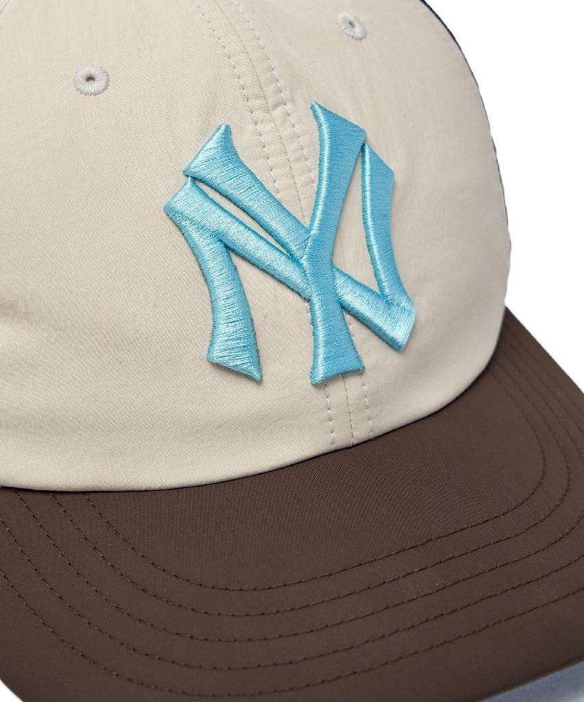 Emelbi Sportive Color Block Mesh Cap Ny (Brown)
