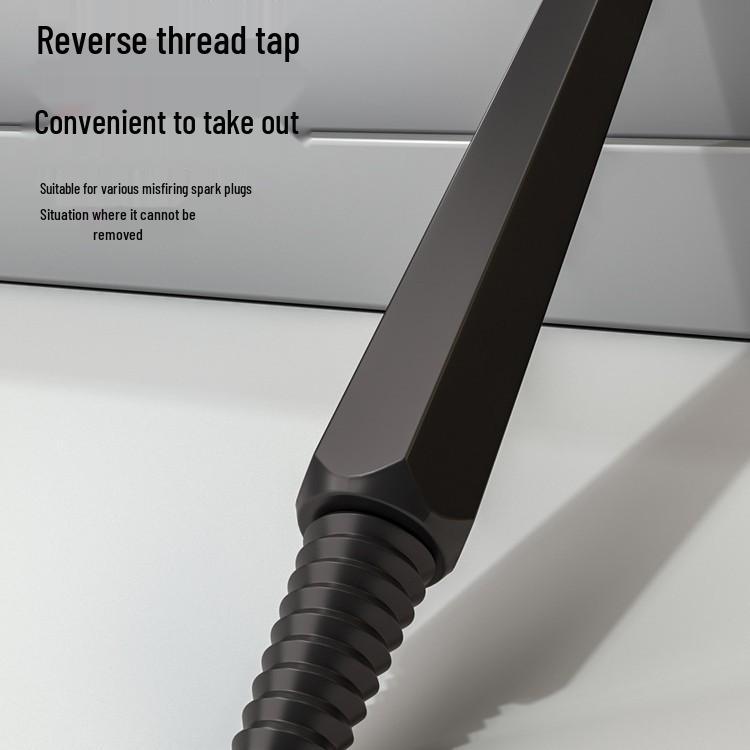 Reverse Thread Tap Spark Plug Removal Tool for Broken Screws and Car Repairs