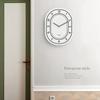 Home Decor Punch-free Light Luxury Fashion Wall Clock Living Room Decoration Wall Clock Wall Decorations