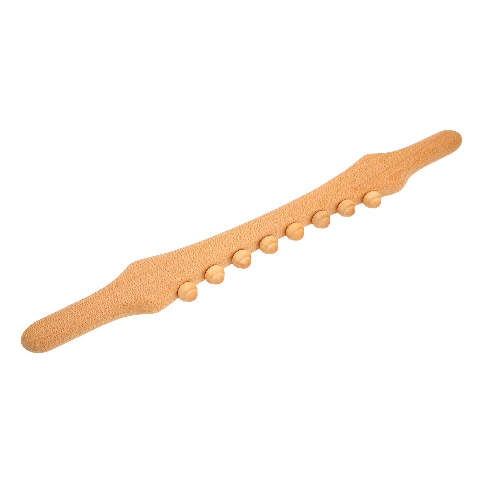 

8 бусин деревянная массажная палочка снимает усталость осушение скребковая палочка для всего тела универсальная