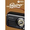 Radio Rétro portable Ledwood ALMA, FM, Bluetooth 5.3 Entrée USB, Puissance 30W - Batterie 3,7V-1500mAh - Retro Vintage - Noir