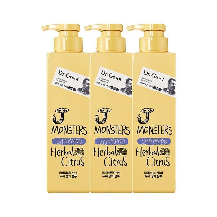 Dr. Groot Jay Monsters Shampoo Citrus Scent 400ml x 3 (15236458)