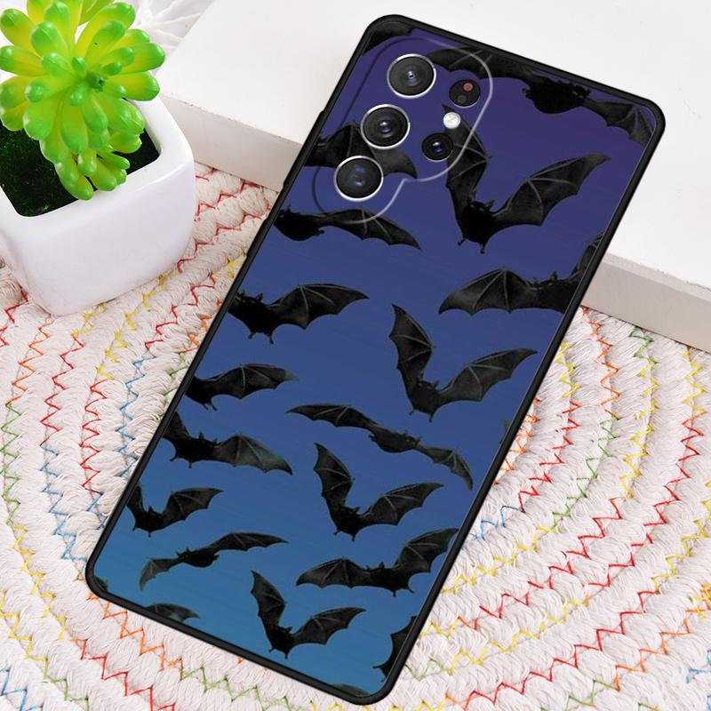Vampire Bat TPU Phone Case For Samsung Galaxy note 10 pro S26 S25 S24 S23 S22 Ultra Plus S21 FE S20 Shockproof Cover