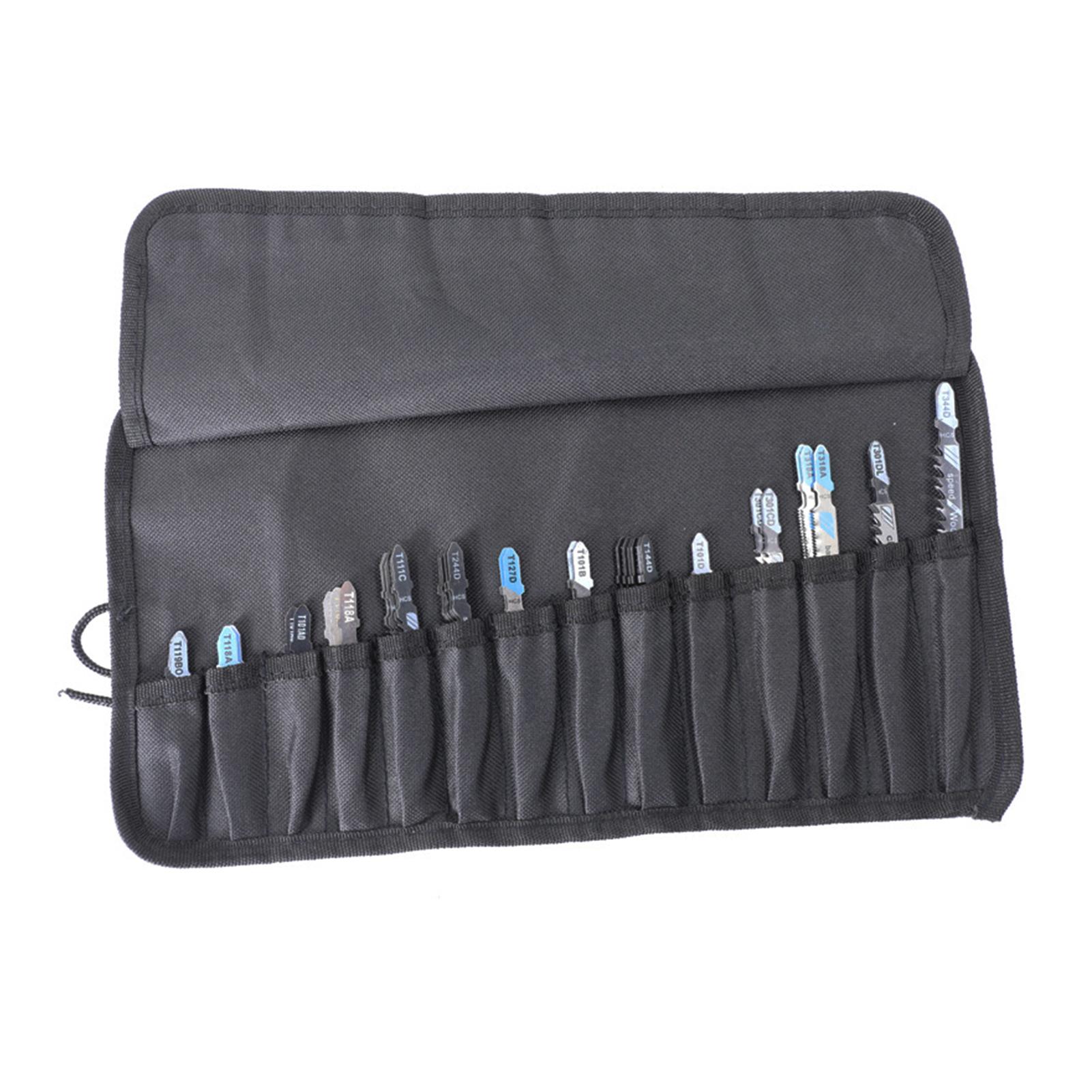 

Набор из 48 пильных полотен разных размеров с тканевой сумкой EVA для резки дерева, металла, алюминия